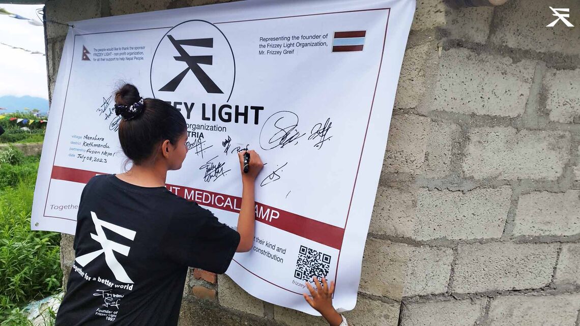 FRIZZEY LIGHT MEDICAL CAMP 8.7.2023 Kathmandu 